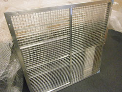 900 x 900mm Double Deflection Grille - Mill Finish