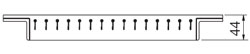 Lindab Spiral Duct Grille - Single Deflection