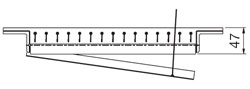 Lindab Spiral Duct Grille - Double Deflection with Blade Damper