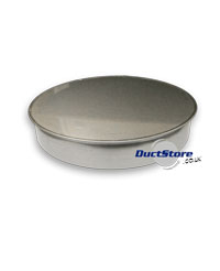 100mm dia Stainless Steel Cap End - Male