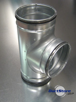 630mm Diameter T Piece with Seals