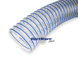 PUR Blue Clear Extraction Hose 10m Length