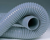 VF Grey PVC Dust Extraction Hose