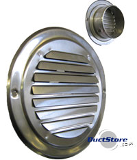 Stainless Steel Vents with Insect Screen