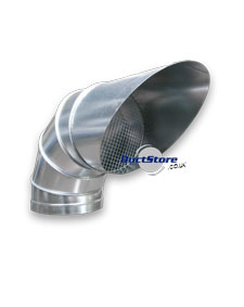 200 dia 90 Bird Beak - Vertical Ducts