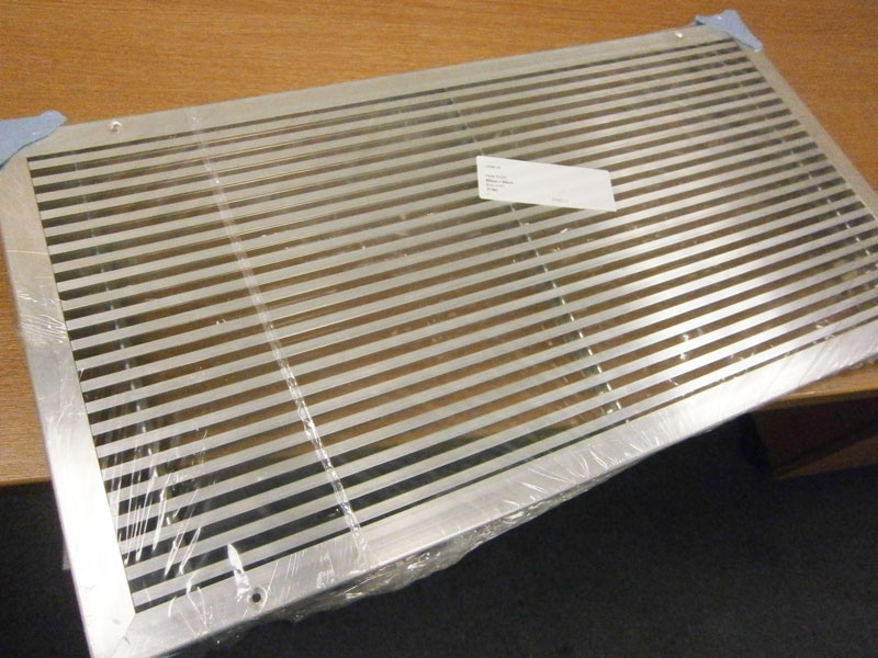 Linear Bar Grilles - Mill Finish 600x300mm