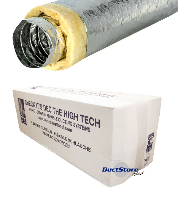 DEC Isodec Insulated Flexible Duct 400mm dia