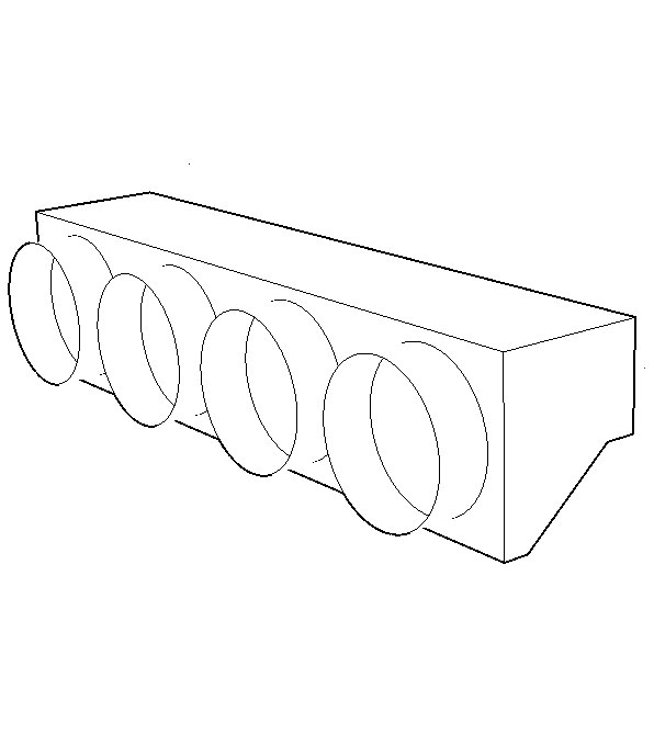 Tapered Multi-Spigot Plenum Boxes