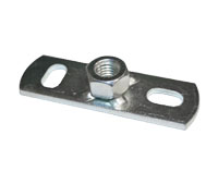 M8 Back Plate Threaded Rod Hanger