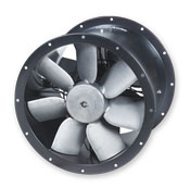 450mm Dia Contrafoil Contra Rotating Cased Axial Fan - Single Phase