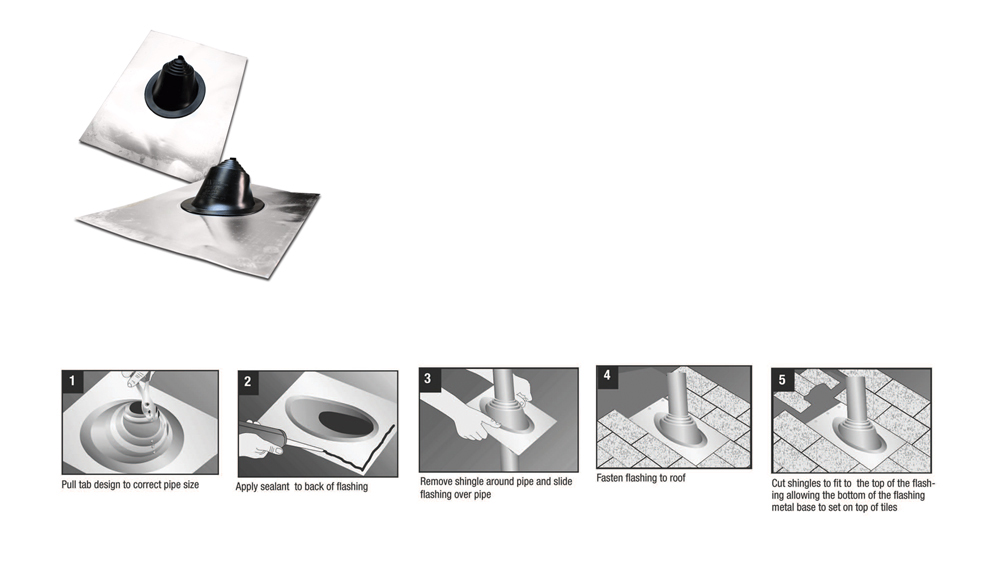 No. 3 Silicone Residential Roof Flashing