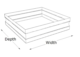 150mm Rectangular Flexible Duct Connector