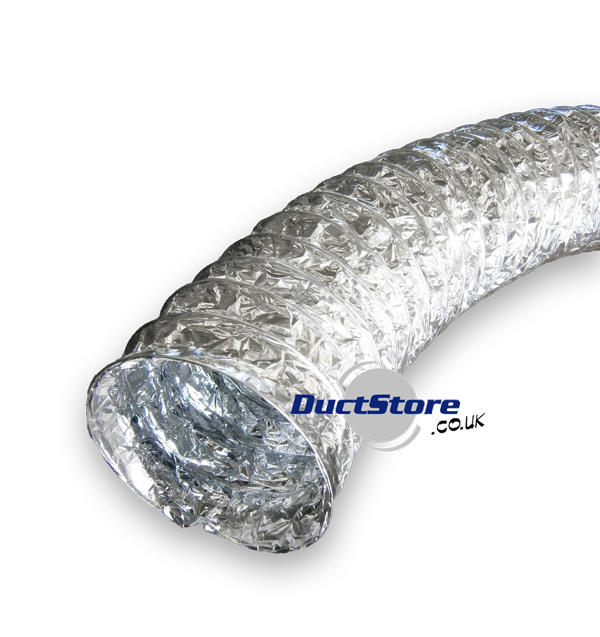 Foil Plain Flexible Ducting