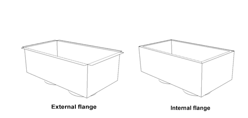 850mm x 850mm Two Spigot Plenum Box