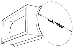 Grille saddle drawing