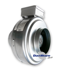 100mm Dia Inline Duct Fan