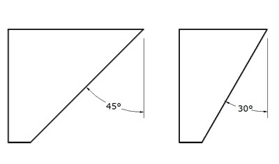 Angled Meshed Outlet 200mm Width