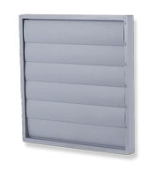 Plastic Louvre Back Draft Shutter to Suit 400mm dia Fans