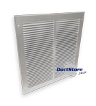 Pressed Steel Grilles - Silver