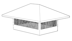 <strong>Rectangular Cowls</strong>