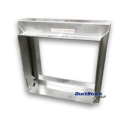 Rectangular Fire Damper 550mm Width