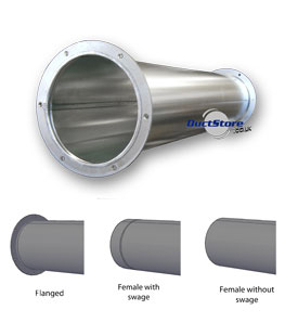 250mm Diameter Round Duct