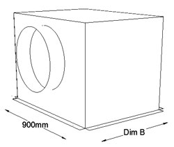 Dim B Size selection