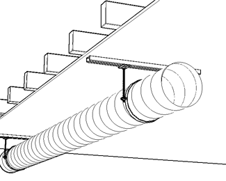 support channel on joists