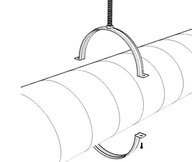 ducting suspension ring